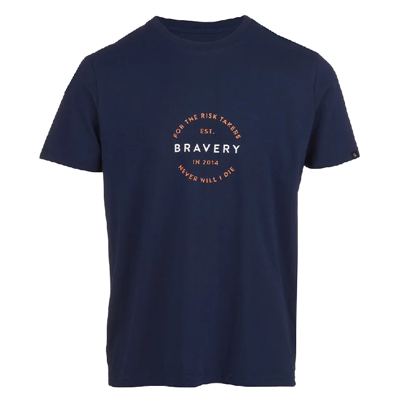 Stamp T-Shirt- Navy Blue