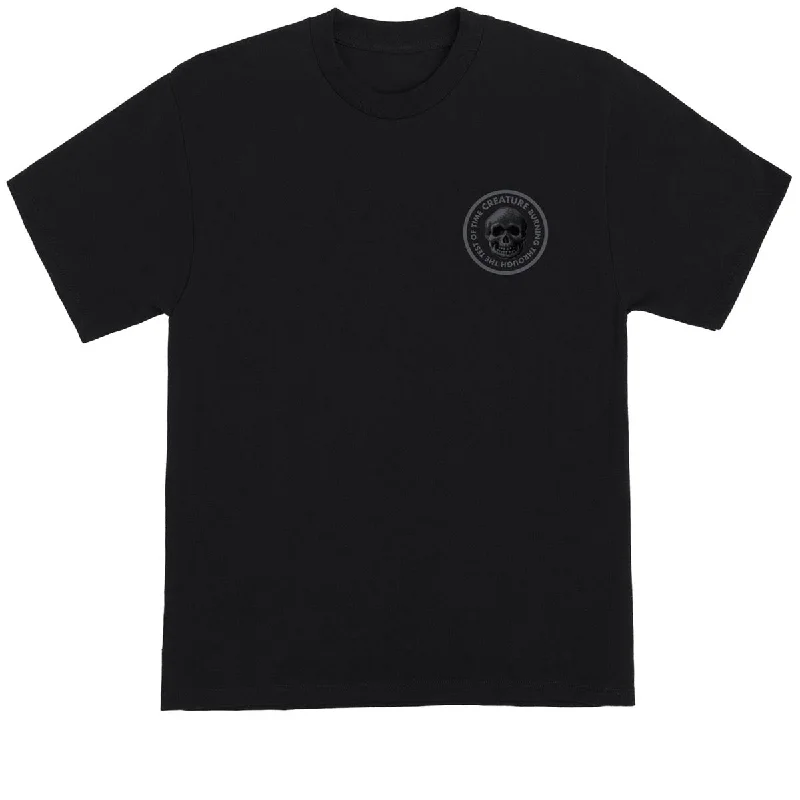 Creature Fiend Crest T-Shirt - Black