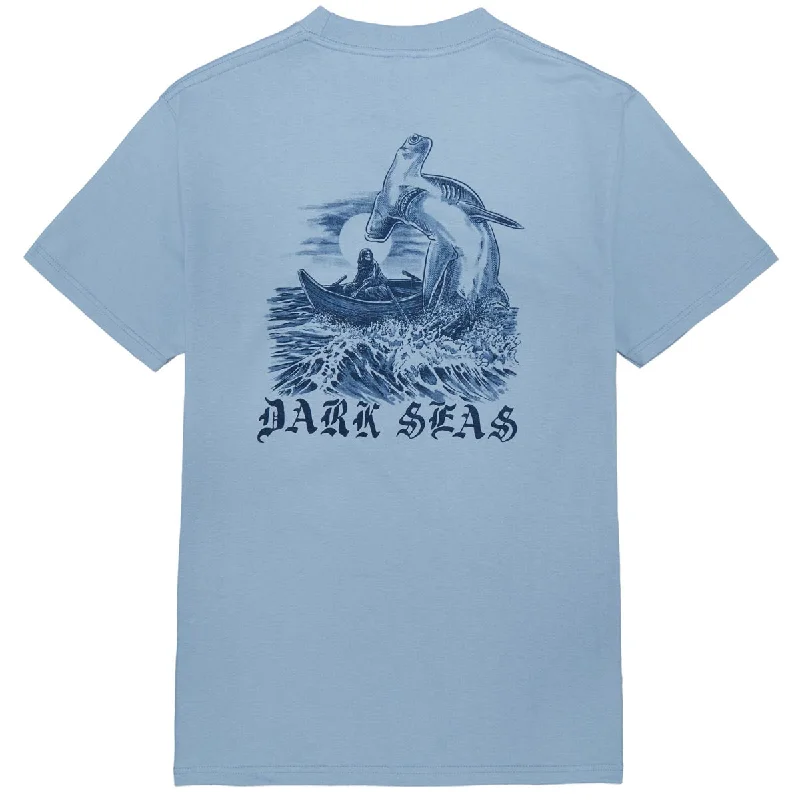 Dark Seas Hammerhead T-Shirt - Light Blue