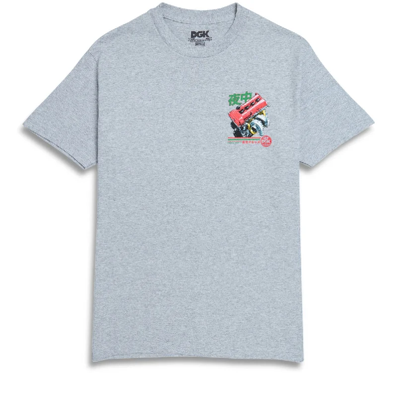 DGK Skateboards Only Option T-Shirt - Grey Heather