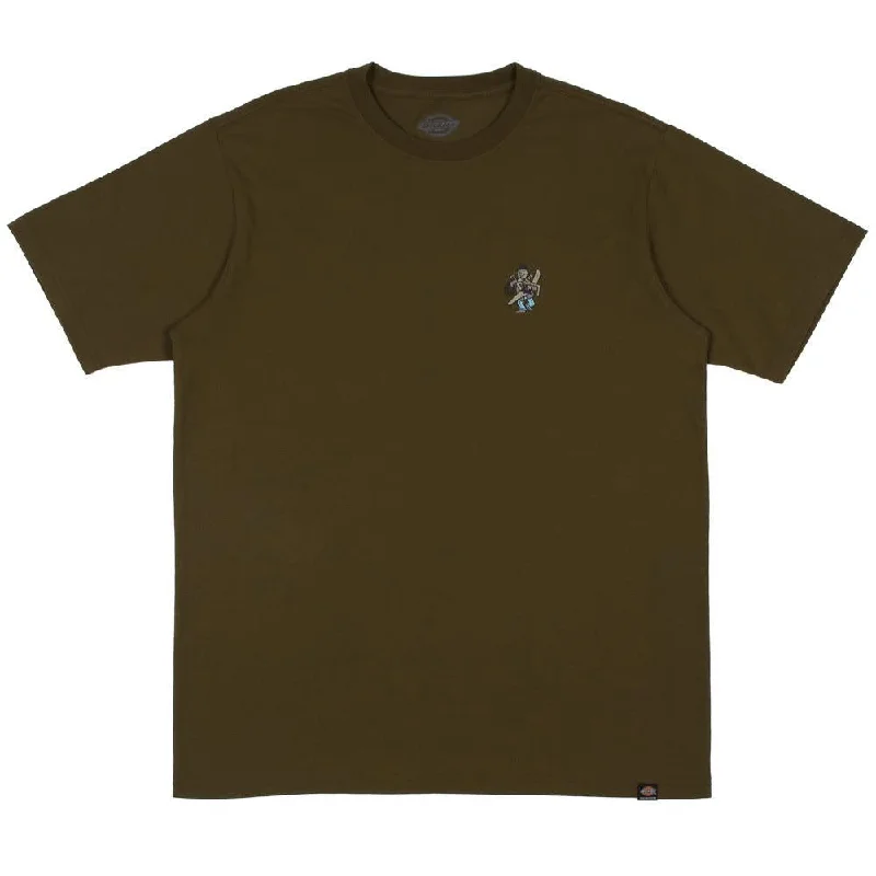 Dickies Scott City T-Shirt - Dark Olive