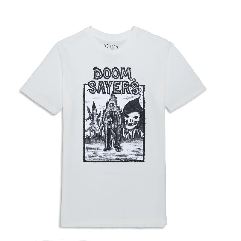 Doom Sayers Bomberman T-Shirt - Vintage White