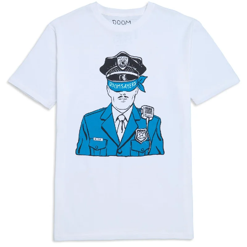 Doom Sayers Corp Cop T-Shirt - White