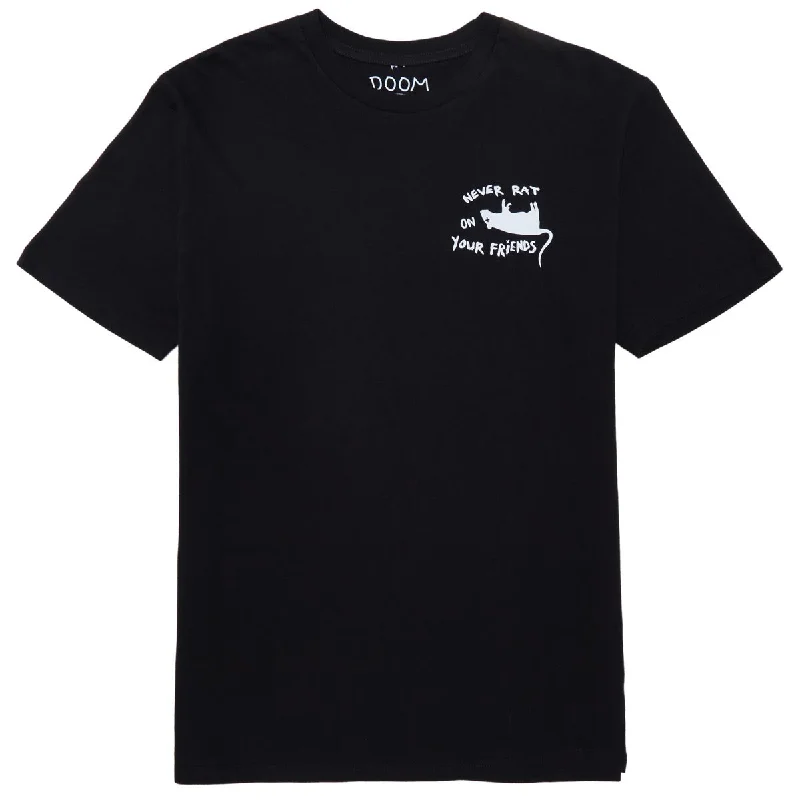 Doom Sayers Never Rat T-Shirt - Black