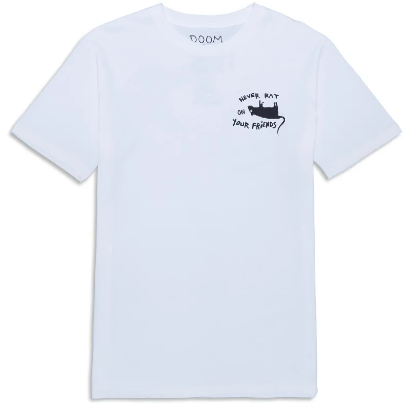 Doom Sayers Never Rat T-Shirt - White