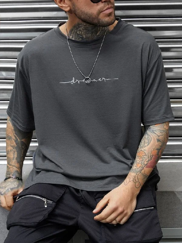 Dreamer tshirt oversized men