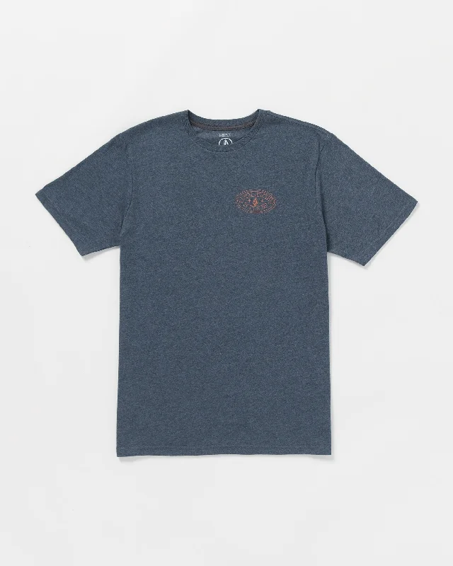 Duster Short Sleeve Tee - Navy Heather