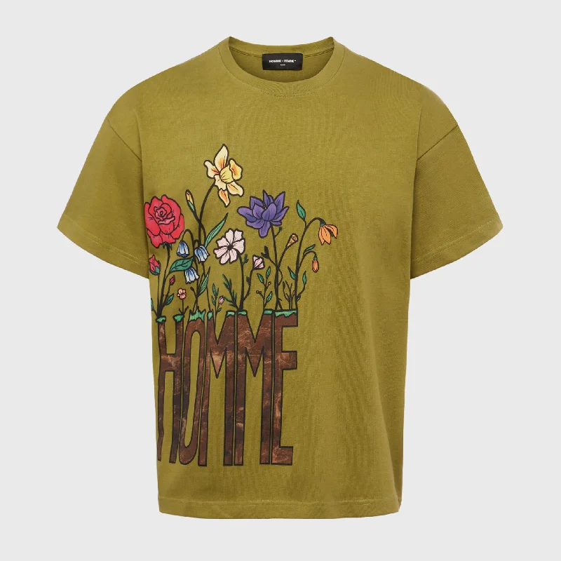 Homme Roots Tee Sage