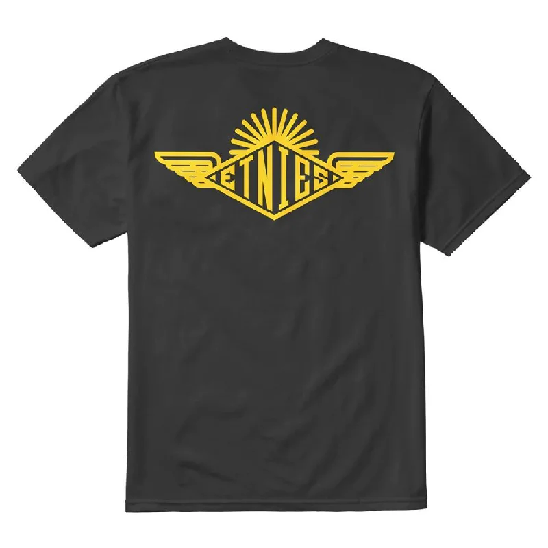 Etnies Wings T-shirt - Black/Yellow