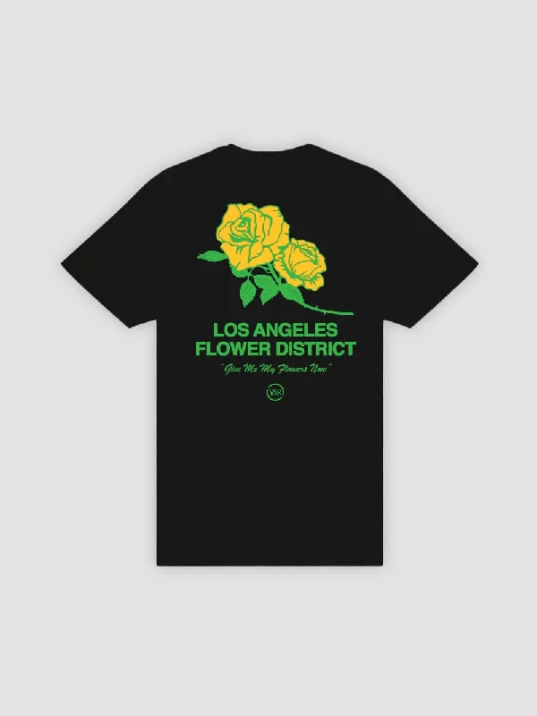 Flower District Tee - Black