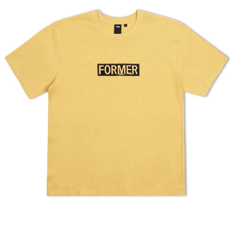 Former Legacy Plate T-Shirt - Mustard