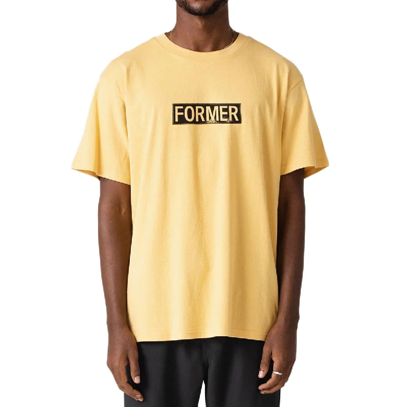 Former Legacy Plate T-Shirt - Mustard