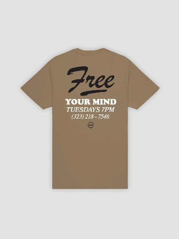 Free Your Mind Tee - Sand