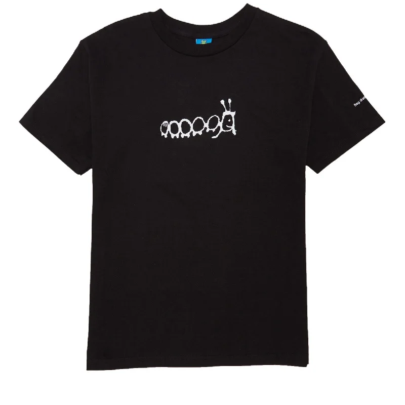 Frog Caterpillar T-Shirt - Black