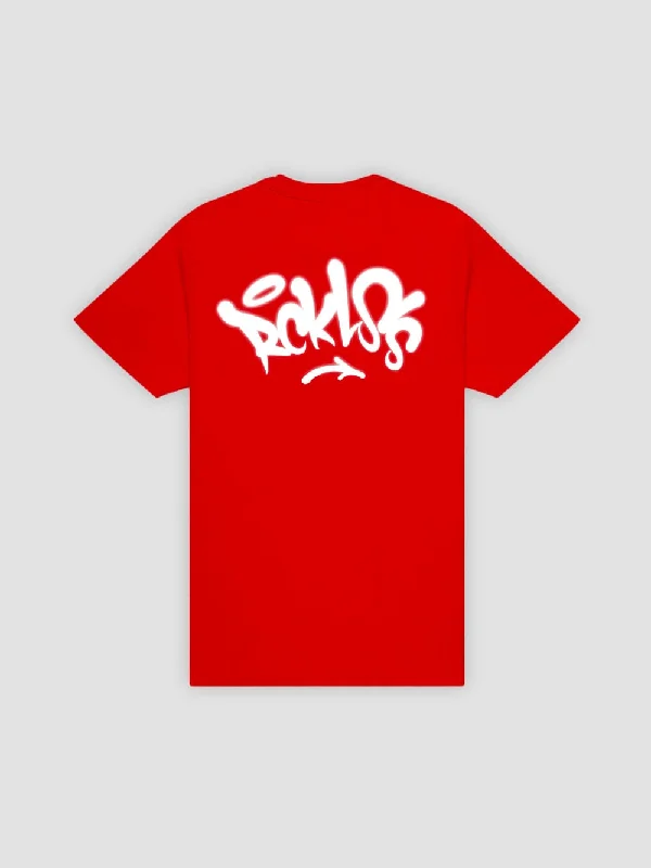 Full Fat Cap Tee - Red