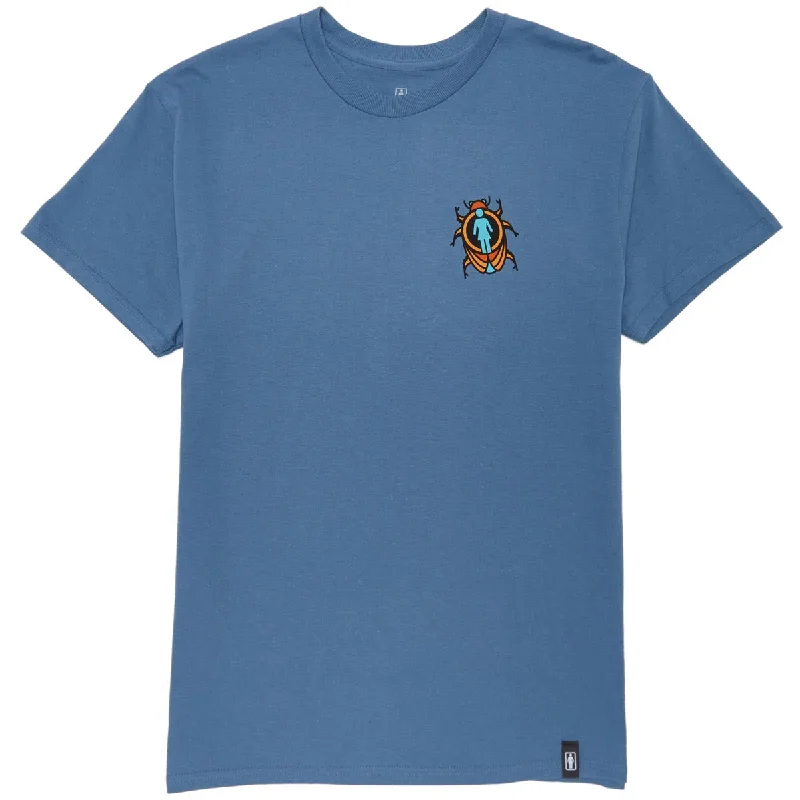 Girl Beetle Boss T-Shirt - Harbor Blue