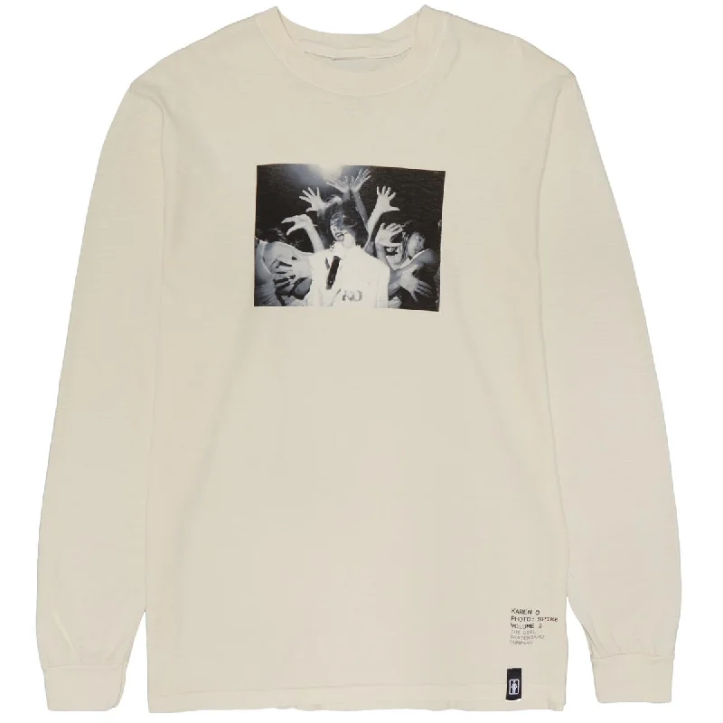 Girl Karen O Long Sleeve T-Shirt - Bone