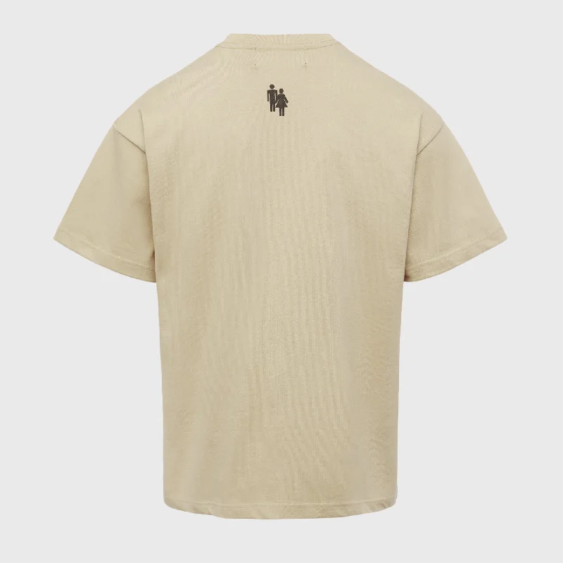 Twisted Champs Tee Taupe