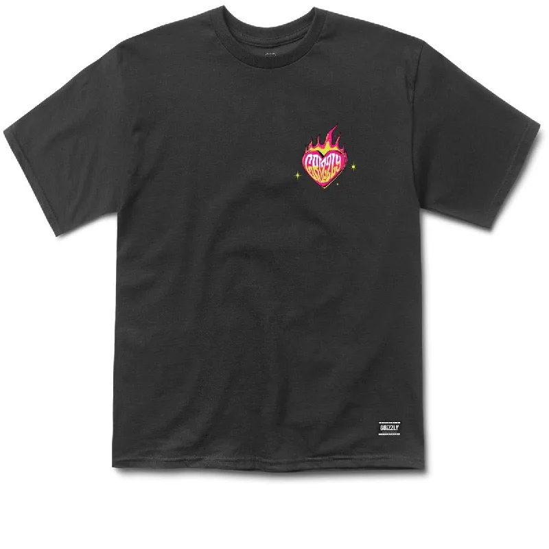 Grizzly Keys Open Doors T-Shirt - Black