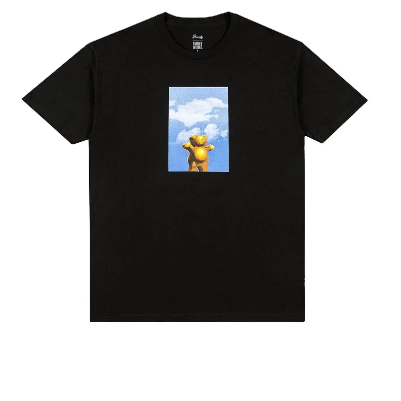 Grizzly x Smiley World Larger Than Life T-Shirt - Black