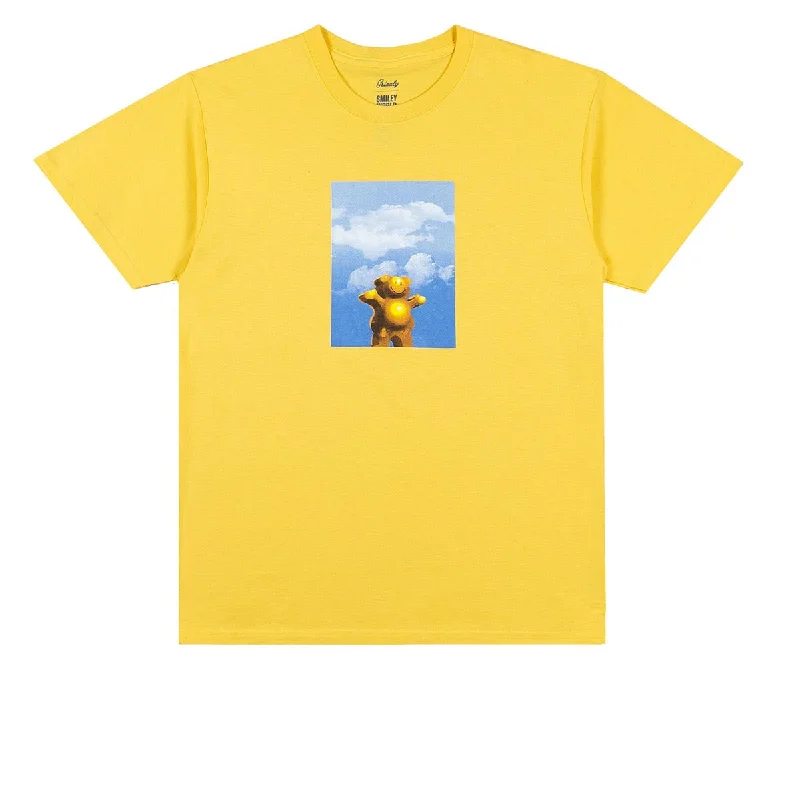 Grizzly x Smiley World Larger Than Life T-Shirt - Yellow