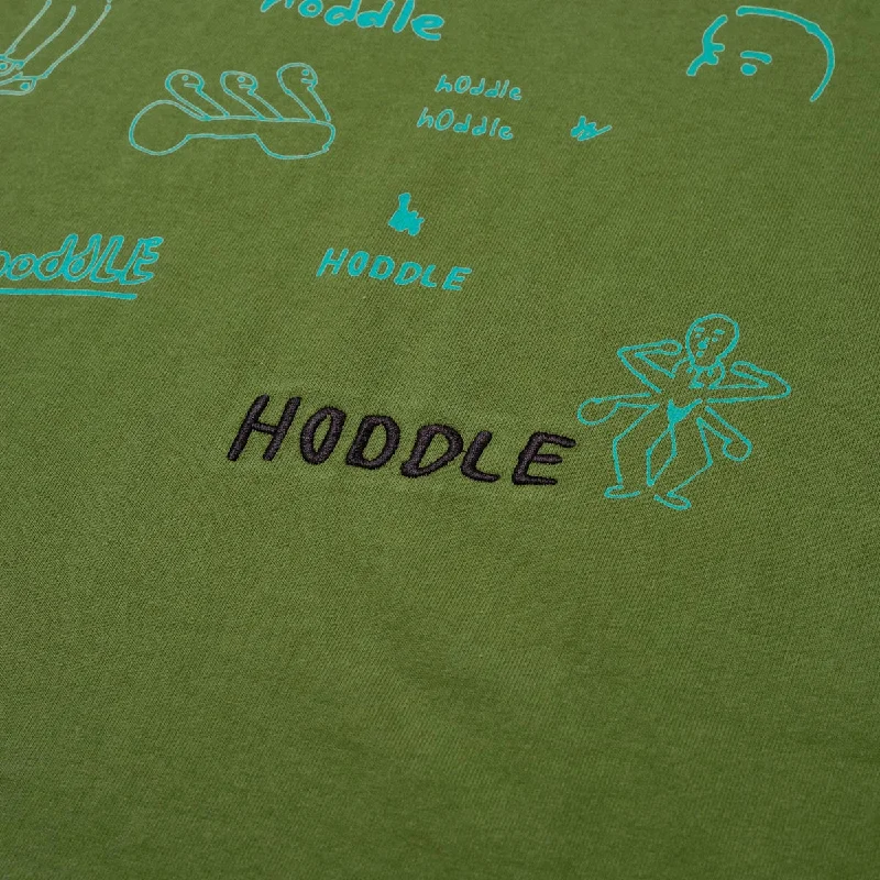 Hoddle Medusa T-Shirt - Olive