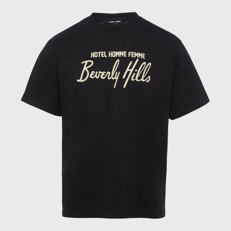 Hotel Homme Femme Tee Black