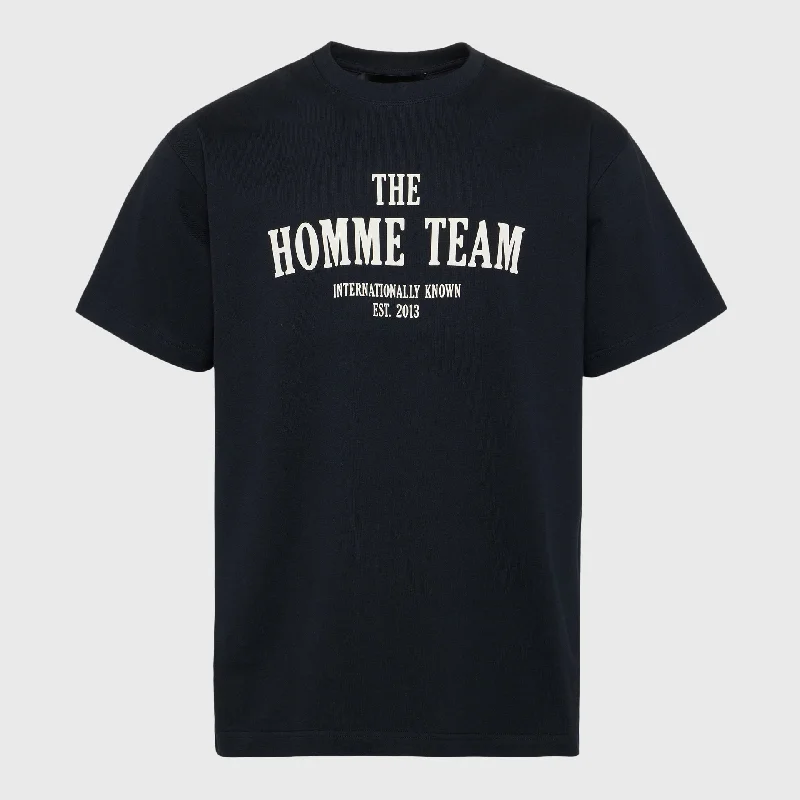 Homme Team Tee Black