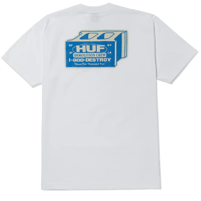 HUF Demolition Crew T-Shirt - White