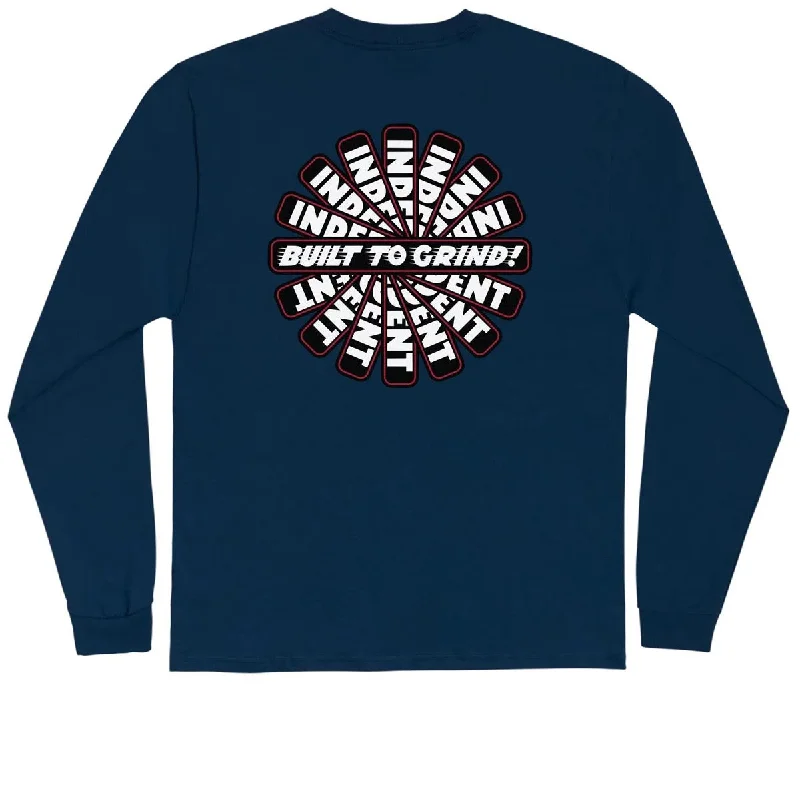 Independent BTG Speed Revolve Long Sleeve T-Shirt - Navy