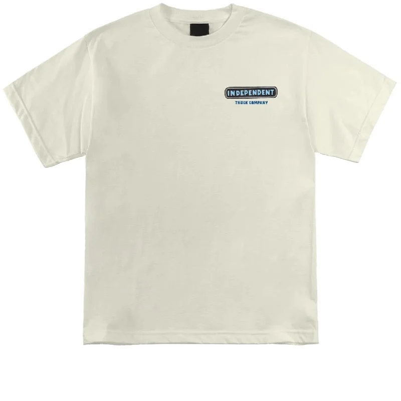 Independent ITC Stained T-Shirt - Cream