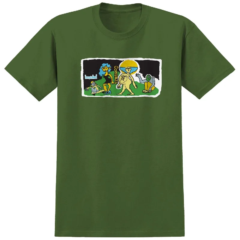 Krooked Stroll T-Shirt - Military Green