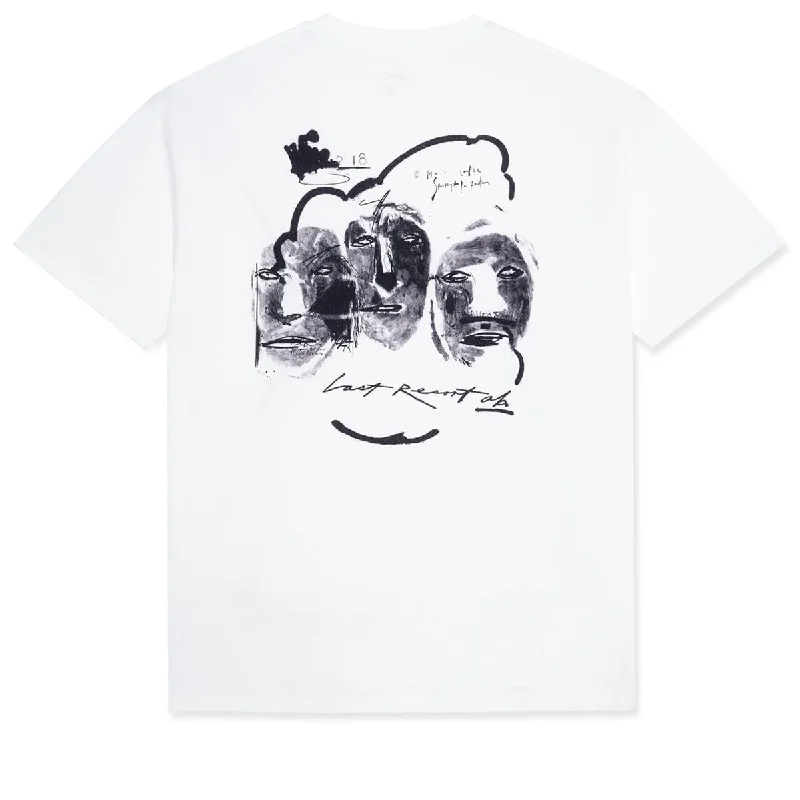 Last Resort AB x Julian Smith Heads T-Shirt - White/Black