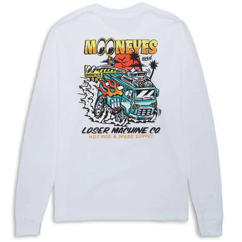 Loser Machine Econo Hauling Long Sleeve T-Shirt - White