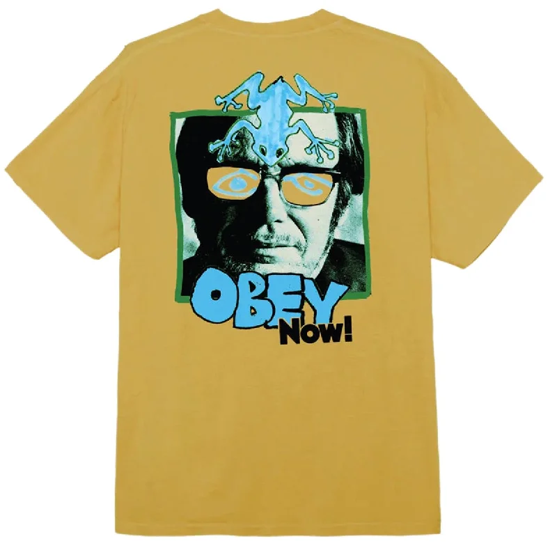 Obey Now! T-Shirt - Pigment Sunflower