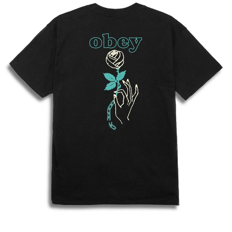 Obey Spring Forth T-Shirt - Black