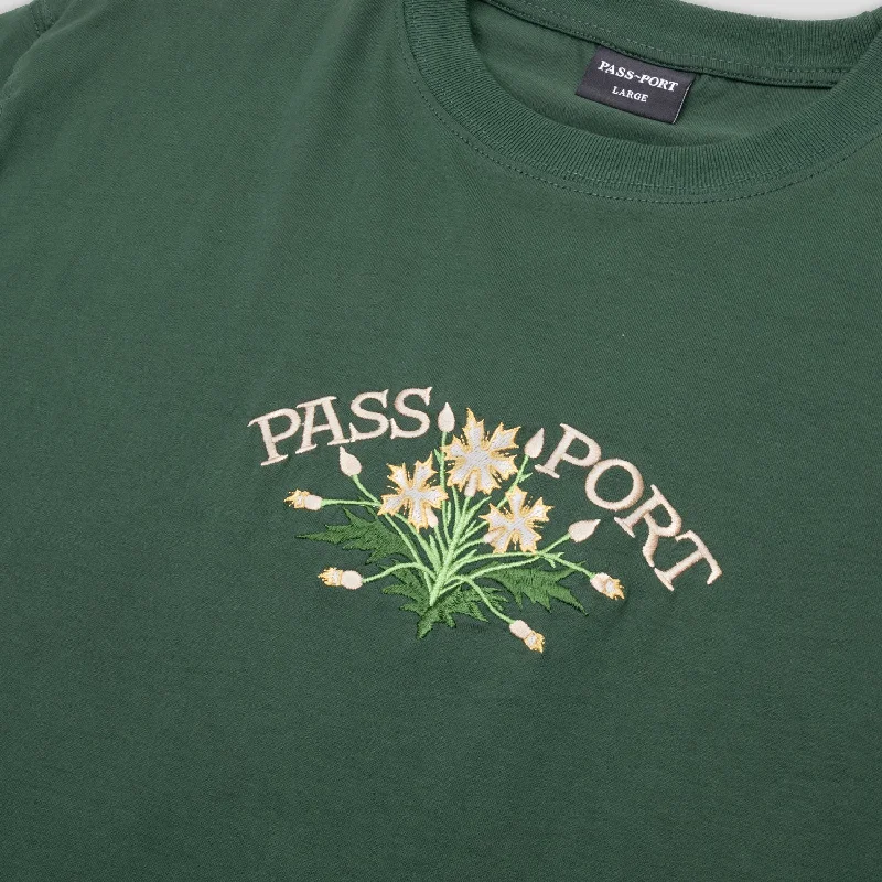 Pass~Port Bloom Organic Tee - Forest Green