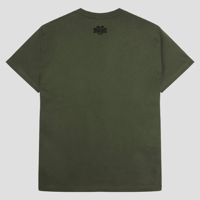 PASS~PORT ""HEAVY BOWL"" TEE MILITARY GREEN