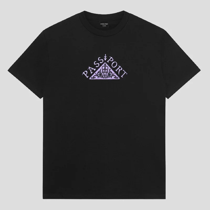 Pass~Port Manuscript Tee - Black