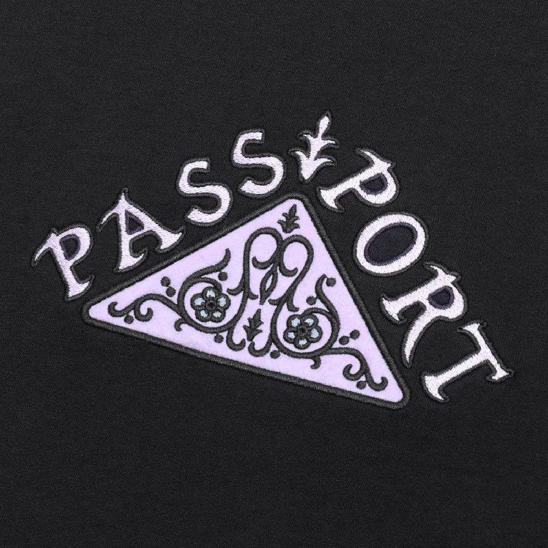 Pass~Port Manuscript Tee - Black