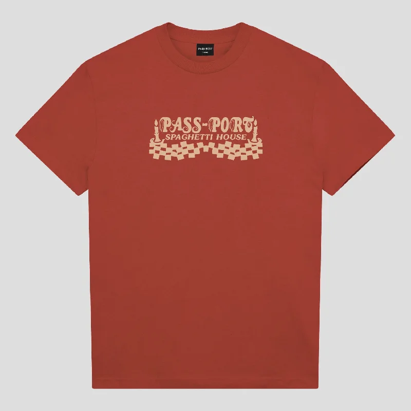 Pass~Port Spag House Tee - Brick Red