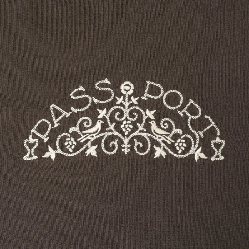 Pass~Port Vineyard Birds Tee - Bark