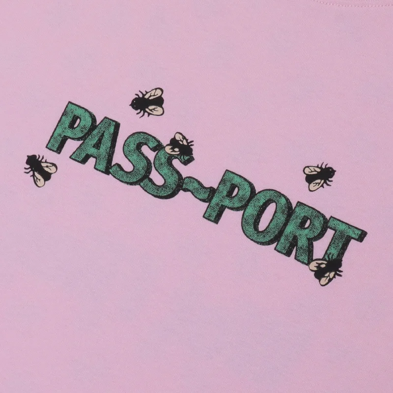 Pass~Port Wot Flies Tee - Light Pink