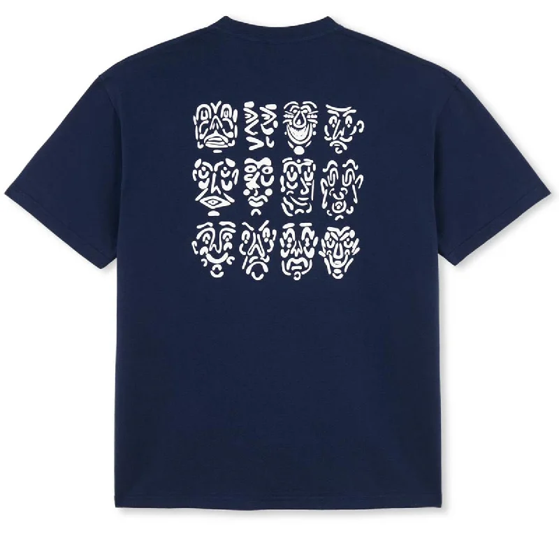 Polar 12 Faces T-Shirt - Dark Blue