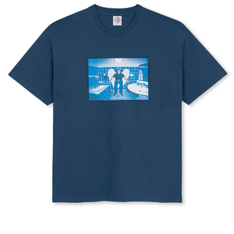 Polar Angel Man T-Shirt - Grey Blue