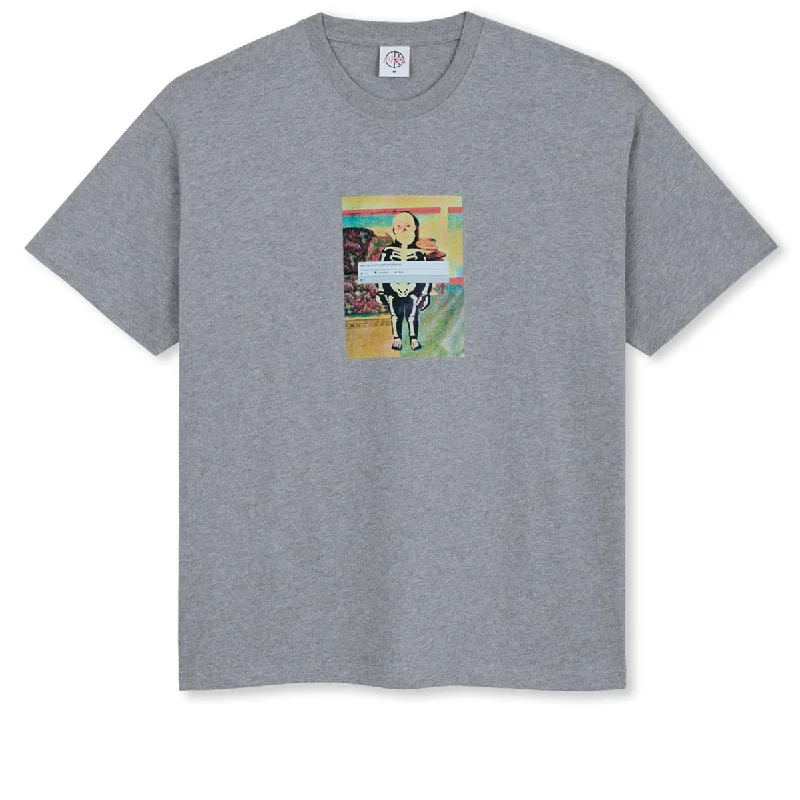 Polar Skeleton Kid T-Shirt - Heather Grey