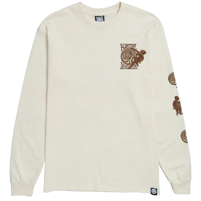 Portal Dimension Harvest Portal Long Sleeve T-Shirt - Cream