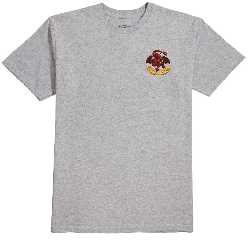 Powell-Peralta Cab Classic Dragon Ii T-Shirt - Athletic Heather