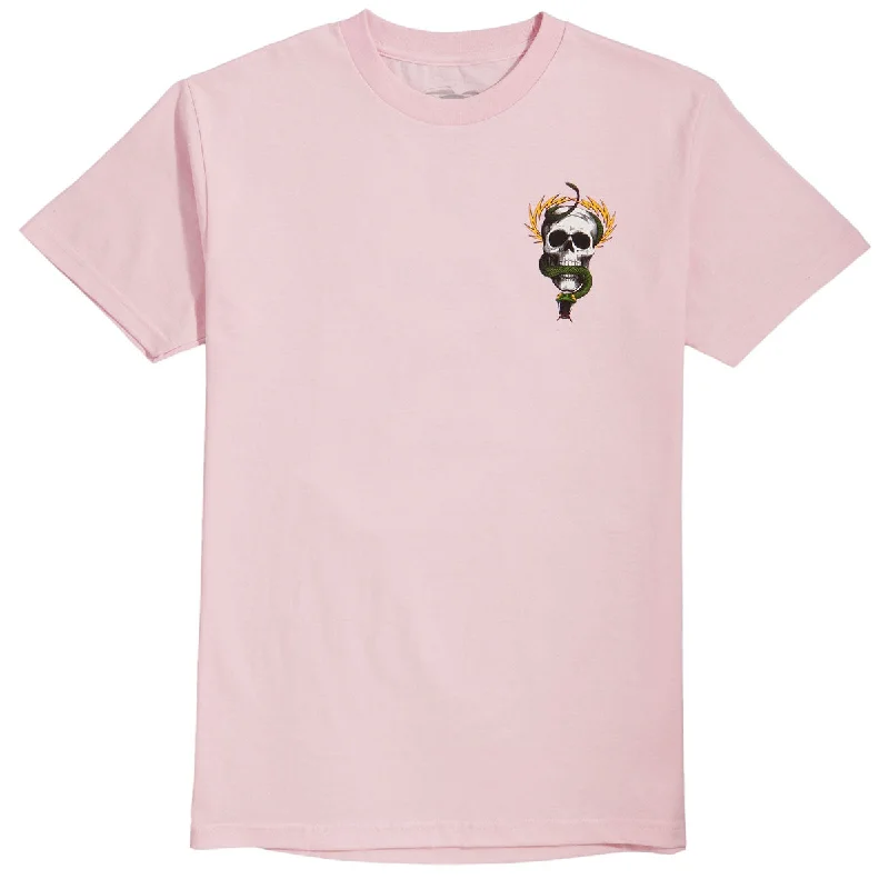 Powell-Peralta McGill Skull And Snake T-Shirt - Light Pink