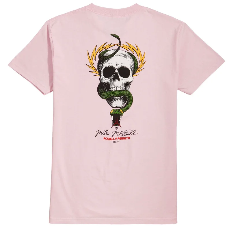 Powell-Peralta McGill Skull And Snake T-Shirt - Light Pink